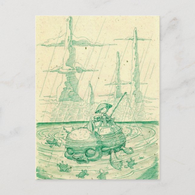 Carte Postale Pêche Snappy (Devant)