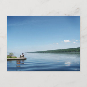 Carte Postale Pêche sur le lac Cayuga