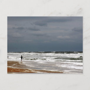 Carte Postale Pêche surf