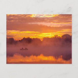 Carte Postale Pêche terminée