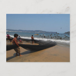 Carte Postale Pêcheurs d'Acapulco