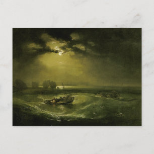 Carte Postale Pêcheurs en mer par J.M.W. Turner