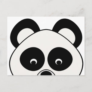 Carte postale Peeping Panda