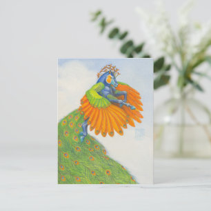 Carte Postale Pégase plombé
