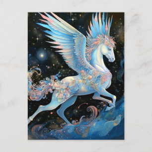 Carte Postale Pegasus Imaginaire Art