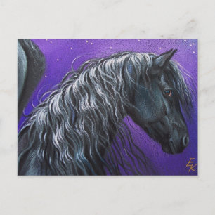 Carte Postale Pegasus nocturne