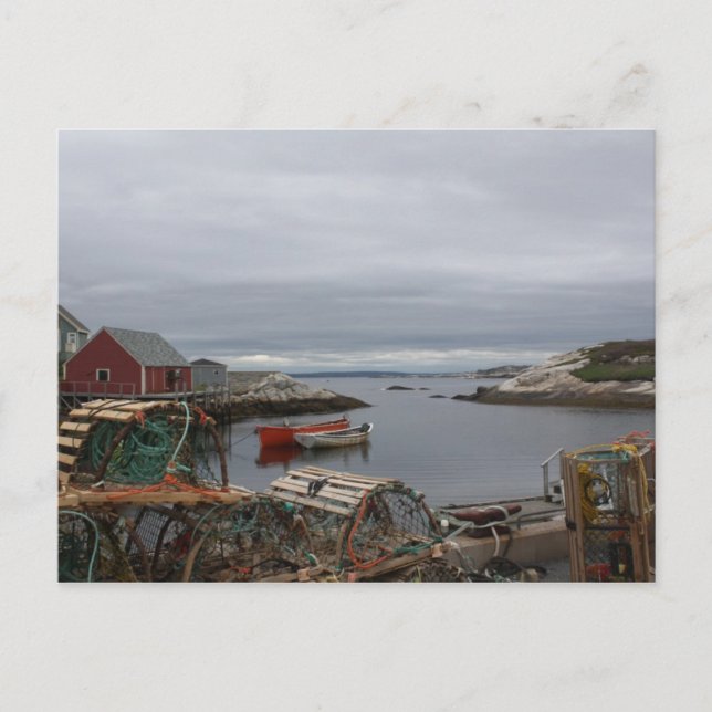 Carte Postale Peggy's Cove (Nouvelle-Écosse) (Devant)