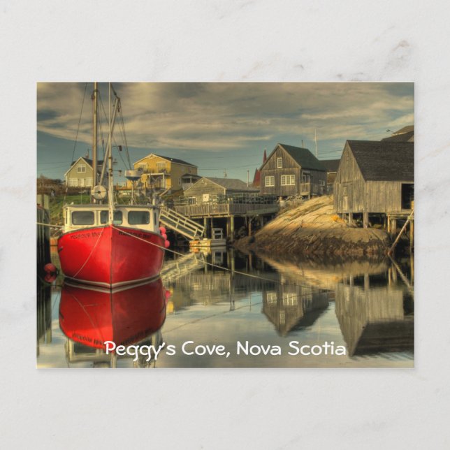 Carte Postale Peggy's Cove (Nouvelle-Écosse) (Devant)