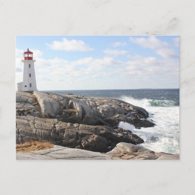 Carte Postale Peggy's Cove (Nouvelle-Écosse) (Devant)