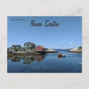 Carte Postale Peggys Cove Nouvelle-Écosse Canada