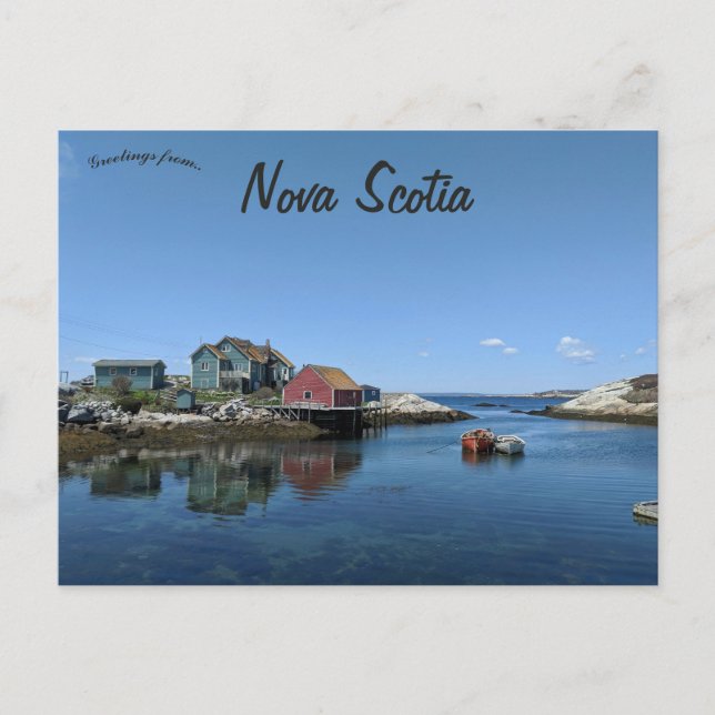 Carte Postale Peggys Cove Nouvelle-Écosse Canada (Devant)
