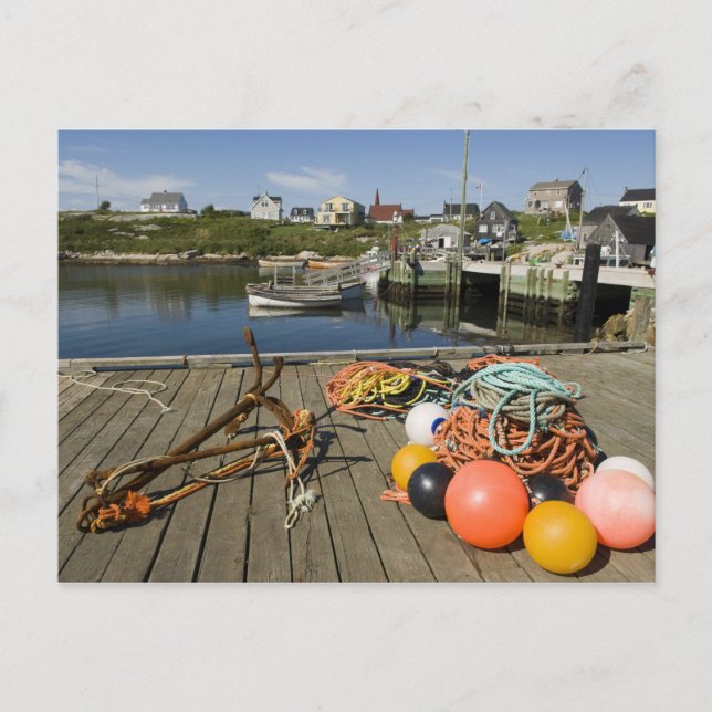 Carte Postale Peggy's Cove, Nouvelle-Écosse, Canada 2 (Devant)