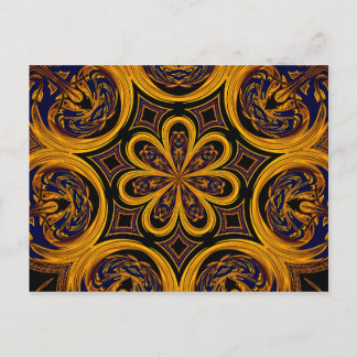 Carte postale peigne