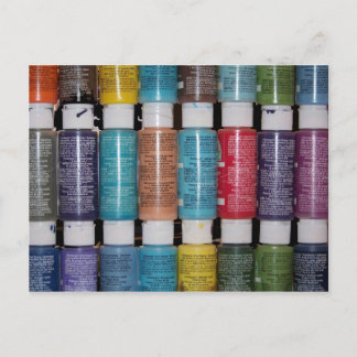 Carte Postale peindre ! ! !