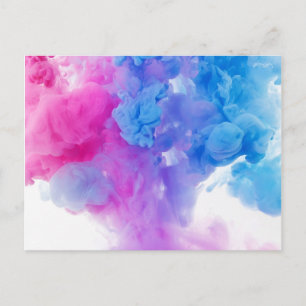 Carte Postale Peindre les plumes