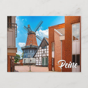 Carte Postale Peine, Allemagne
