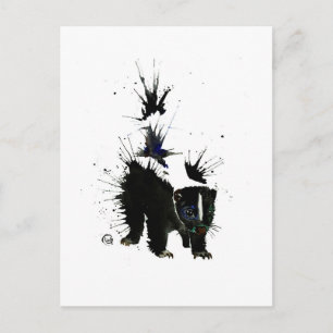 Carte Postale Peinture à l'aquarelle