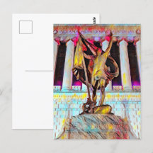 Peinture à l'huile de l'Indiana War Memorial Pro P