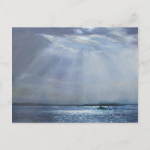 Carte postale Peinture à l'huile de Poole Harbour