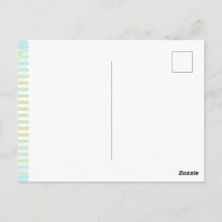 Carte Postale Peinture Abstraite Couleurs Arc-en-Ciel 