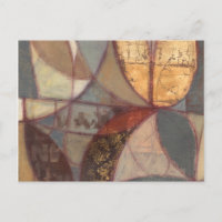 Peinture Abstraite de feuilles florales par Norman