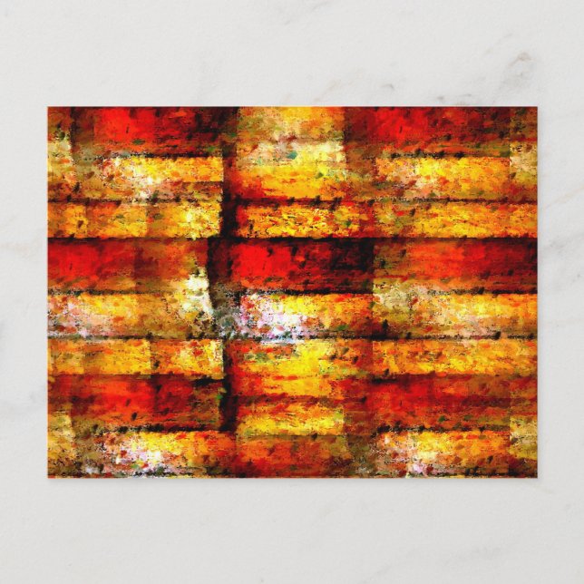 Carte Postale Peinture Abstraite moderne (Devant)
