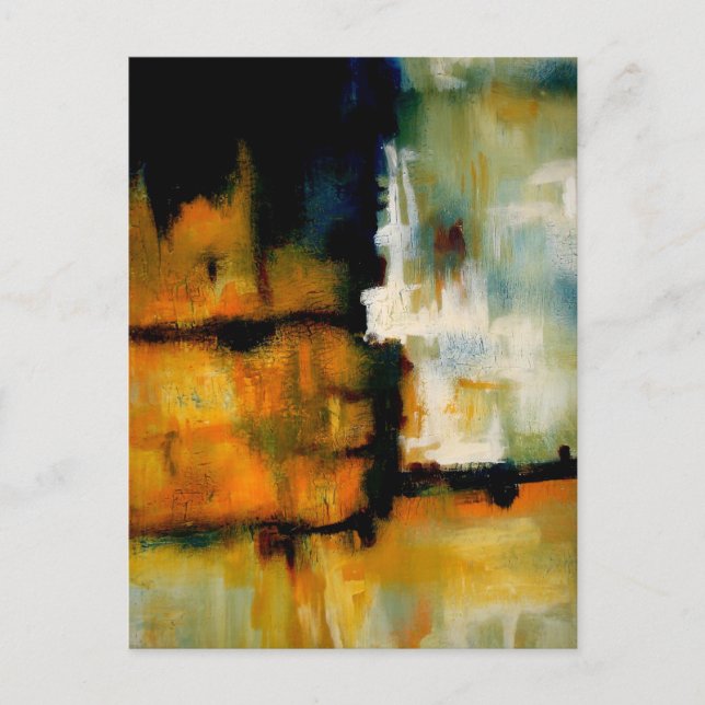 Carte Postale Peinture Abstraite originale (Devant)