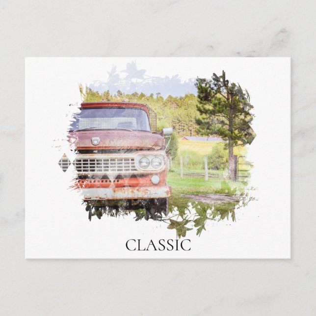 Carte Postale *~* Peinture Ancienne Vintage Antiquité Classique  (Devant)