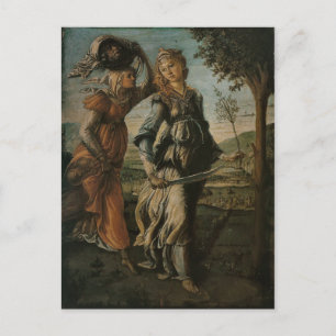 Carte Postale Peinture Botticelli Renaissance