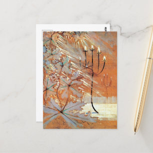 Carte Postale Peinture célèbre hiver (V)