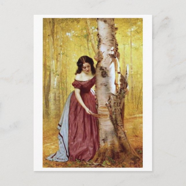 Carte postale Peinture classique (Devant)