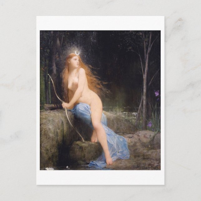 Carte postale Peinture classique (Devant)