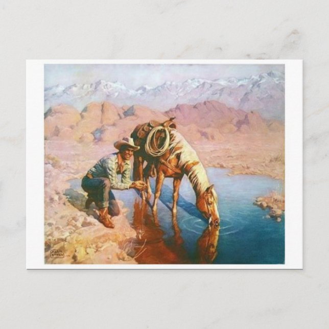 Carte postale Peinture classique (Devant)