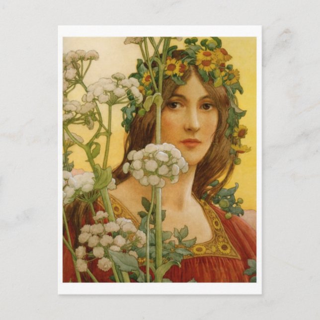 Carte postale Peinture classique (Devant)