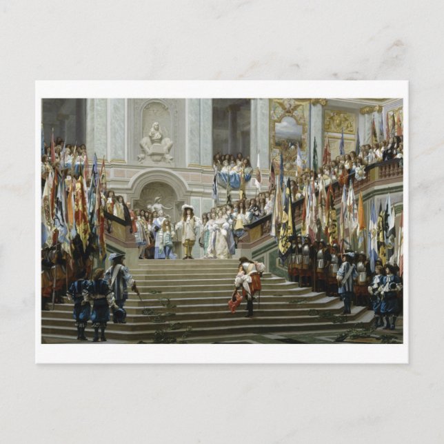 Carte postale Peinture classique (Devant)