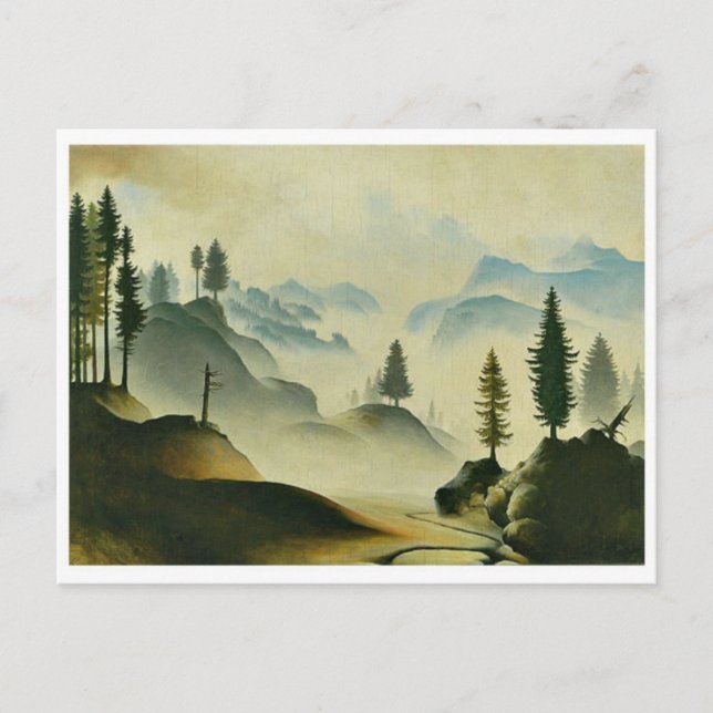 Carte postale Peinture classique (Devant)