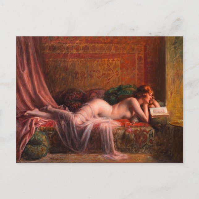 Carte postale Peinture classique (Devant)