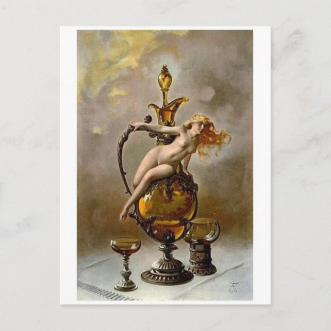 Carte postale Peinture classique (Devant)