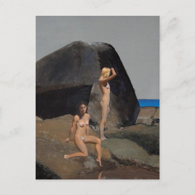 Carte postale Peinture classique (Devant)