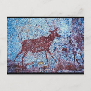 Carte Postale Peinture de la grotte Drakensberg