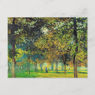 Carte Postale Peinture de Monet, L'Allee du Champ de Foire,