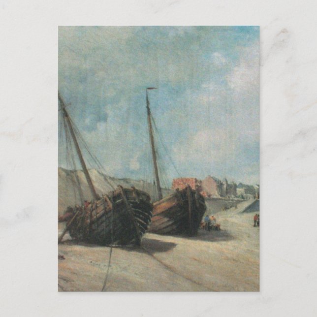 Carte Postale Peinture des épaves (Devant)