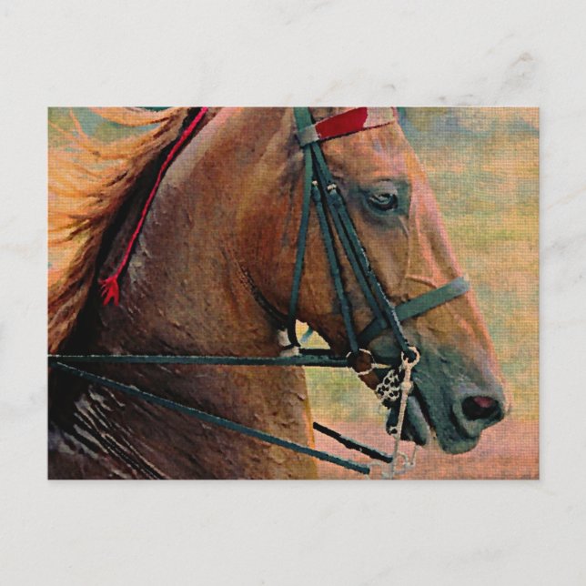 Carte Postale Peinture des Faux selles (Devant)