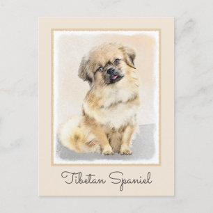 Carte Postale Peinture d'espagne tibétaine - jolie art original 