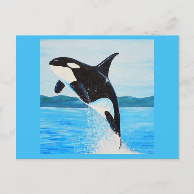 Carte Postale Peinture d'orque (Devant)