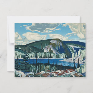 Carte Postale Peinture du parc provincial Algonquin par AJ Casso
