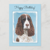 Peinture espagnole Springer anglaise Peinture orig