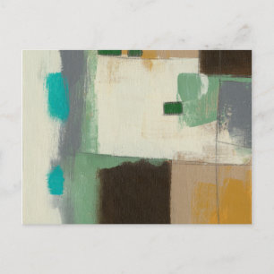 Carte Postale Peinture expressionniste avec pointes de brosse lo