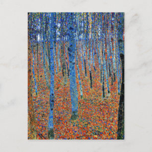 Carte Postale Peinture Gustav Klimt, Beech Grove I
