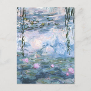 Carte Postale Peinture impressionniste de Claude Monet sur les n